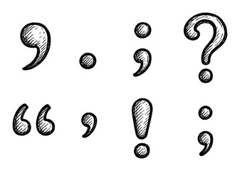 Punctuation Icon Set
