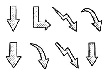 Arrow Icons Sketch