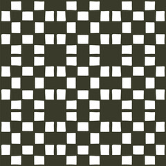 Fototapeta premium Seamless pattern with a simple abstract drawing. Vector illustration.