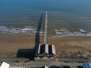 Saltburn by the Sea victorian pier, Yorkshire 