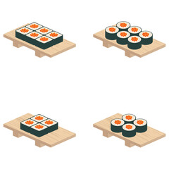 寿司　アイコン　セット