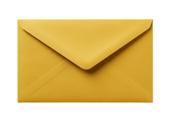Isolated Yellow Envelope for Mailing