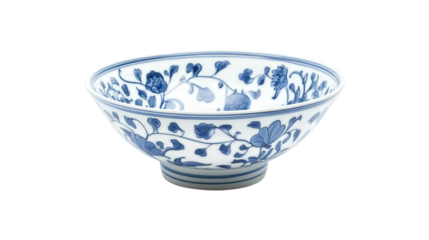 Ancient Chinese Song dynasty porcelain bowl, Transparent background, PNG file
