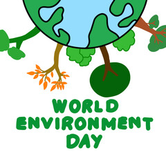 World Environment Day, Reforestation, Environmental Awareness, Sustainable Living, Action for a Greener Planet, Earth Day, Connect with Nature Day
