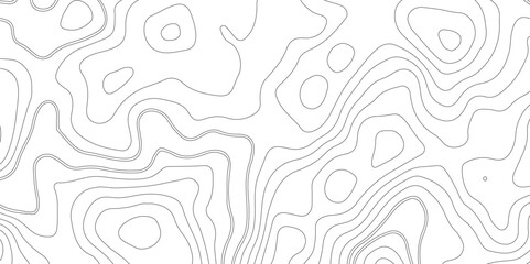 Topographic map background geographic line map with elevation assignments. Modern design with White background with topographic wavy pattern design.paper texture Imitation of a geographical map shades