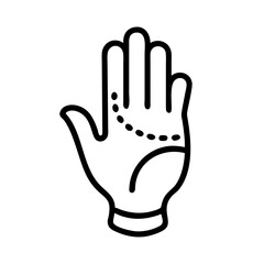 palmistry, icon