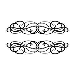 vector illustration of a set of abstract elements