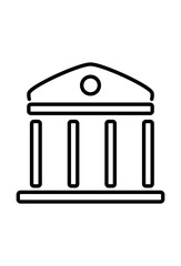 Iconic building, likely a museum or government office