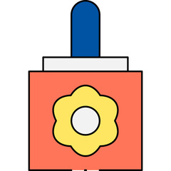 Fototapeta premium Dropper single icon vector illustration