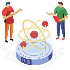     A unique design vector of science  