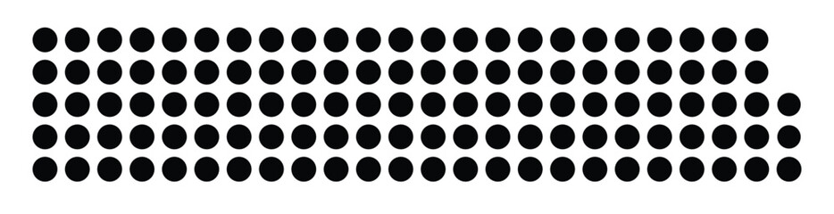 Symbol Map Of the County Wayne (Utah, US) showing the County with a few black dots
