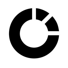 pie statistics icon design