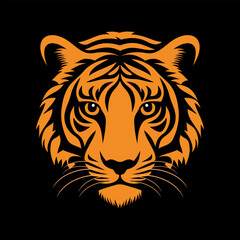 Tiger Head Logo Icon Design