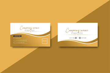 Business card design template
