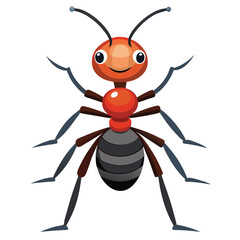 ant vector image on white background