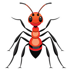 ant vector image on white background