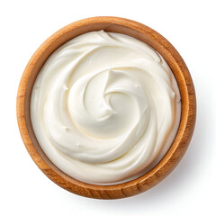 sour cream in a bowl