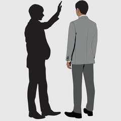 businessmen shaking hands