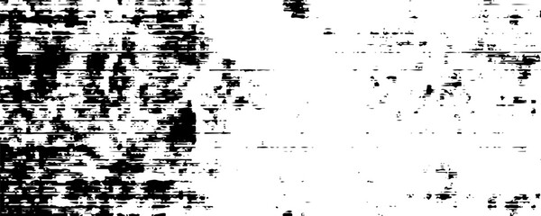Rough black and white texture vector. Distressed overlay texture. Grunge background. Abstract textured effect. Vector Illustration. Black isolated on white background. EPS10.