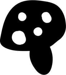 Fototapeta premium Mushroom Doodle