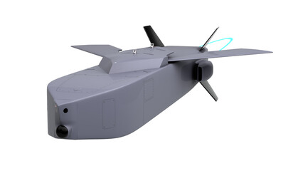 Flying german Cruise Missile, Bunker buster with transparent background
