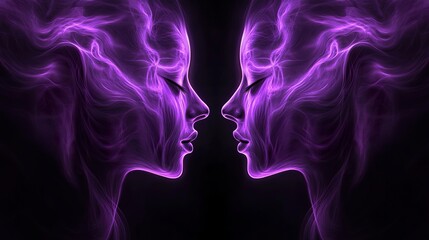Human Figures Merging into Abstract Shapes