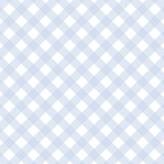 2 Color Horizontal, Vertical, Diagonal Plaid Seamless Pattern | Checkered Background Design for Fabric, Digital Print, Wallpaper and Textile