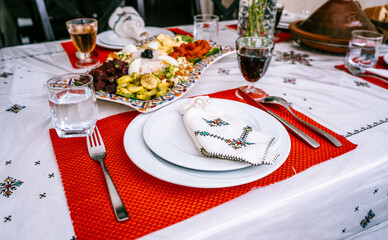 Moroccan Poolside Dining Setup with Traditional Tagine and Decor May 29,2025
