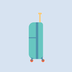 minimalist suitcase illustration