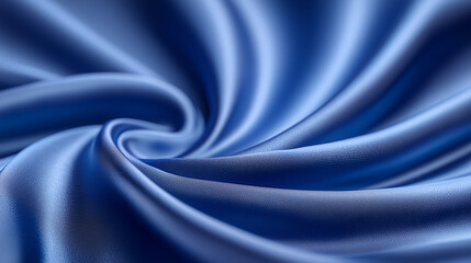 Obraz premium blue satin background