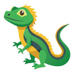 lizard vector image on white background