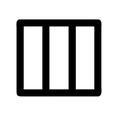 column layout divider icon design
