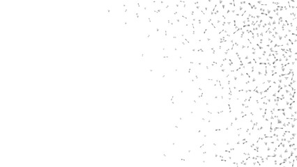 Silver glitter confetti frame decoration festive, surprise birthday party, congratulations