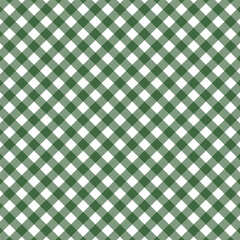 2 Color Horizontal, Vertical, Diagonal Plaid Seamless Pattern | Checkered Background Design for Fabric, Digital Print, Wallpaper and Textile