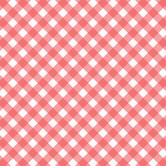 2 Color Horizontal, Vertical, Diagonal Plaid Seamless Pattern | Checkered Background Design for Fabric, Digital Print, Wallpaper and Textile