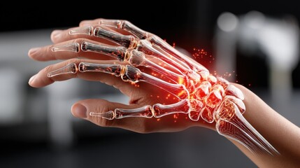 X ray hand wrist pain