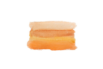 Watercolor illustration featuring vibrant orange and yellow hues blending seamlessly, creating a warm and inviting abstract background for creative projects and designs