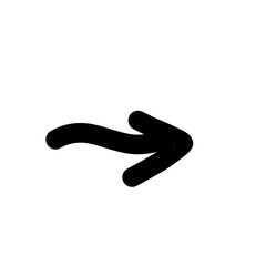 Hand Drawn line black and white