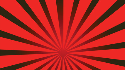Abstract sun ray red star burst background. Red sun burst background.