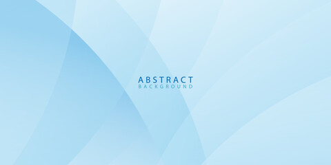 Blue color background abstract art vector illustration in wave shape