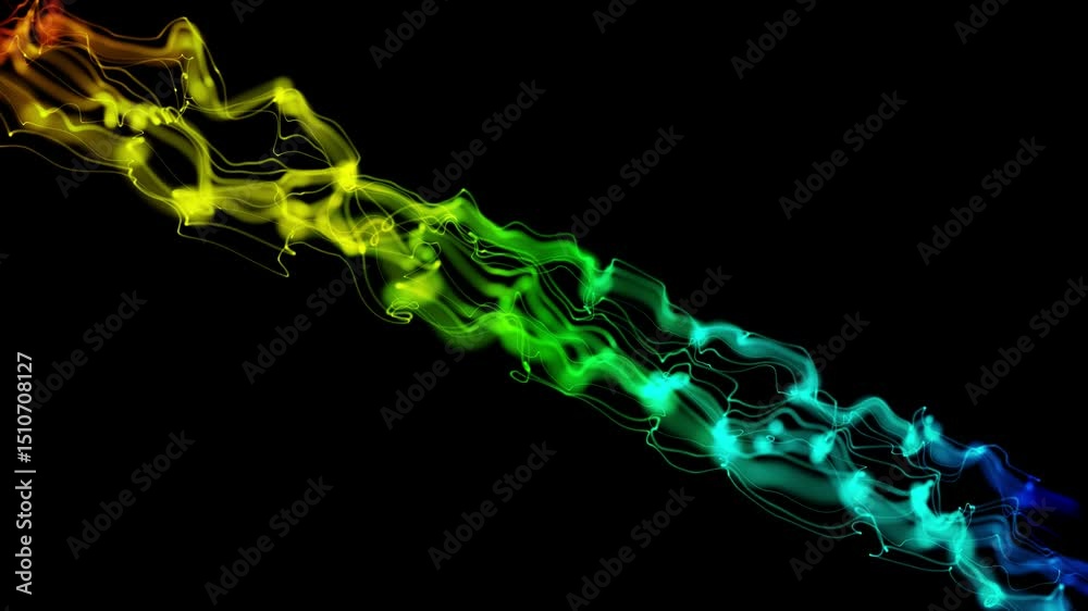 Poster cyber surface futuristic background digital technology and artificial intelligence concepts. abstrac