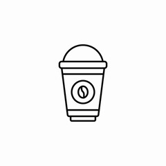 coffee cup icon sign vector