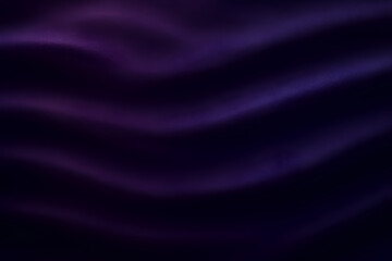 Obraz premium Dark Purple Wavy Abstract Background with Soft Gradient Effects