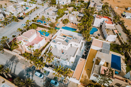 Luxury Coastal Villas Surrounded by Palm Trees in Mirleft Morocco Morocco May 29,2025
