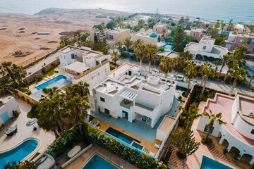 Luxury Coastal Villas Surrounded by Palm Trees in Mirleft Morocco Morocco May 29,2025
