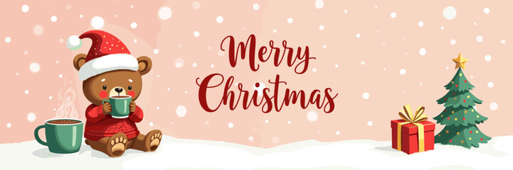 christmas music poster, christmas party poster, christmas poster background, santa poster, happy holidays poster, christmas poster greeting card, christmas, winter, holiday, landscape, illustration, x