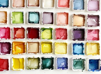 Discover the beauty of hand-drawn color combinations from sketch markers.