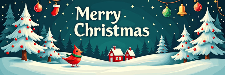 christmas music poster, christmas party poster, christmas poster background, santa poster, happy holidays poster, christmas poster greeting card, christmas, winter, holiday, landscape, illustration, x