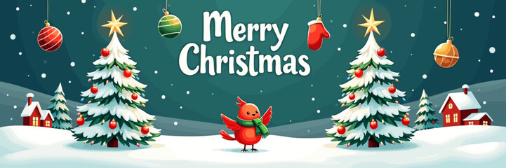 christmas music poster, christmas party poster, christmas poster background, santa poster, happy holidays poster, christmas poster greeting card, christmas, winter, holiday, landscape, illustration, x
