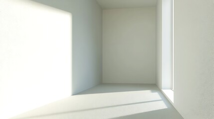 Empty room with sunlight (1)